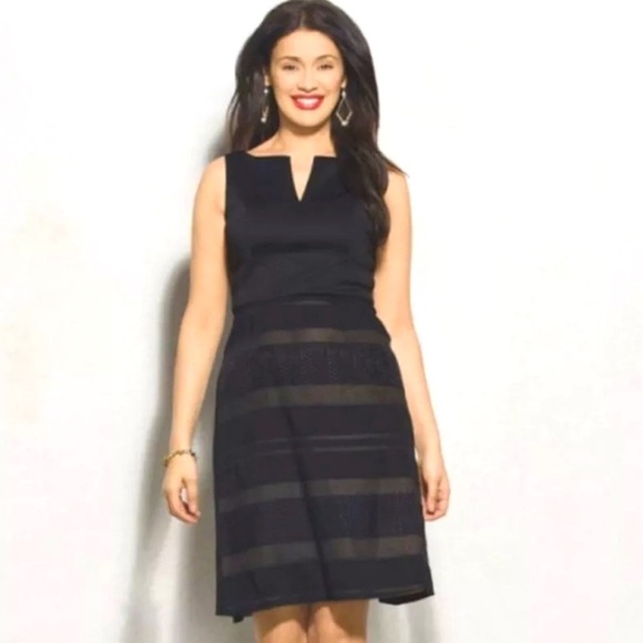Adrianna Papell Dresses & Skirts - Adrianna Papell - A-Line Knee Length Black Lined Dress